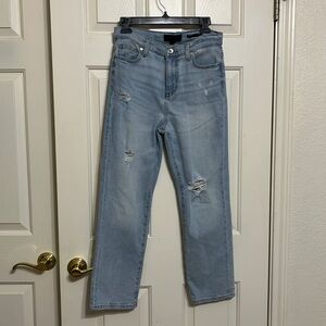 Kendall + Kylie The Icon High Rise Straight Jeans